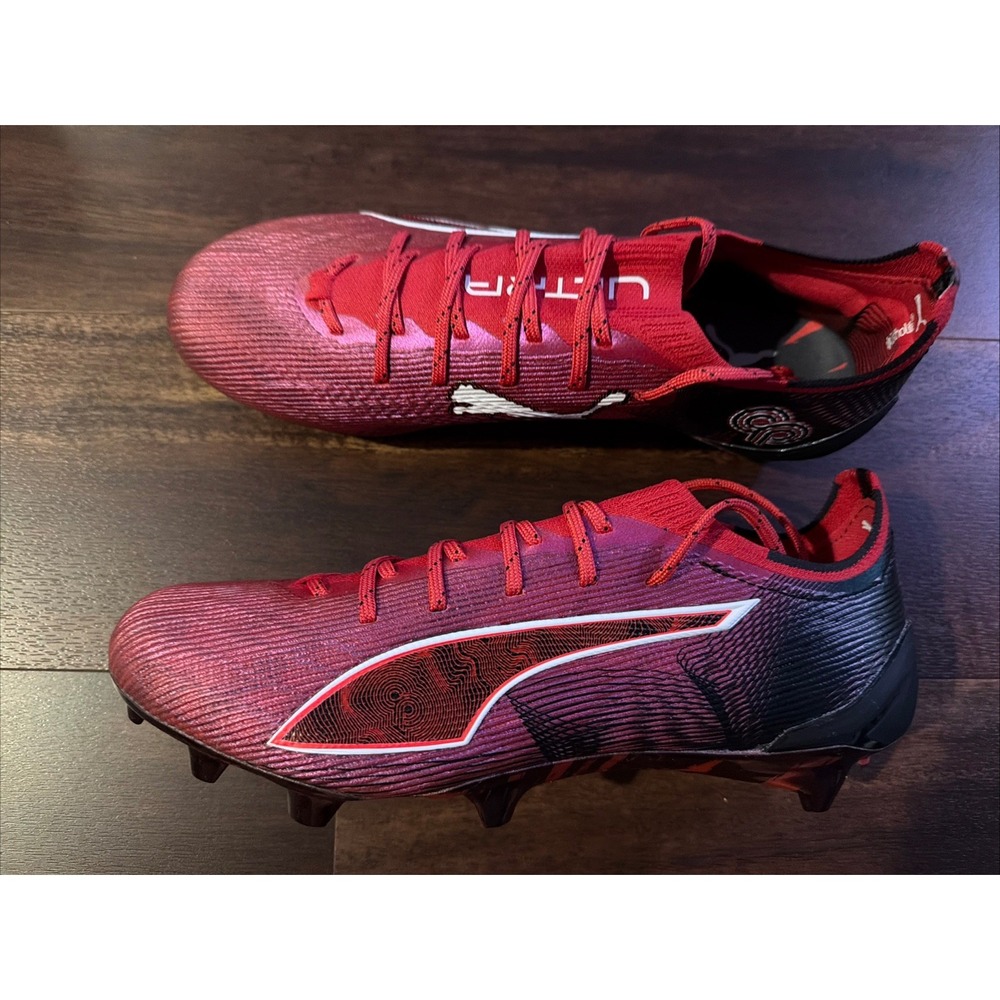 New Puma Mens Ultra 6 Ultimate Christian Pulisic FG Soccer Cleats Size 13 Red